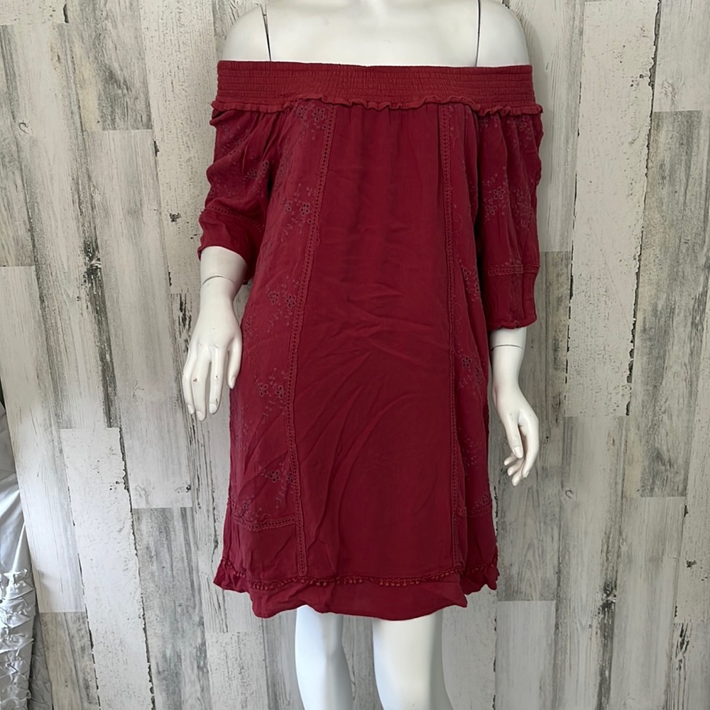#N72 pink floral patterned dress size XS KNOX ROSE